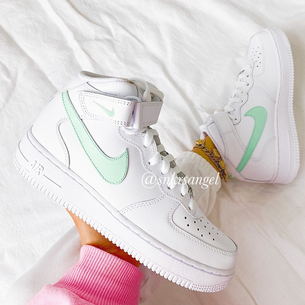 Nike custom air force 1 mid sneakers - Picture 5 of 5